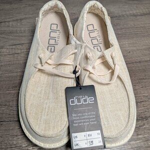 Hey Dude Women's Wendy Sparkling Gold Shoes NWT (Size 8)